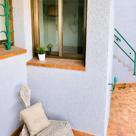 아파트 L Instant Colliourenque Climatise Avec Terrasse Et Parking 콜리우르